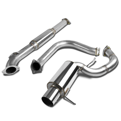 TUBERIA CATBACK CATBACK - 00-05 MITSUBISHI ECLIPSE V6 - SINGLE TIP - STAINLESS STEEL