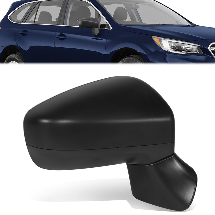 RETROVISOR MIRROR - OE STYLE - SUBARU LEGACY 18-19 - SUBARU OUTBACK 18-19 - WITH POWER WITH HEATED - PASSENGER SIDE - PAINT TO MATCH - BLACK