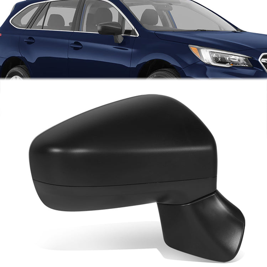 RETROVISOR MIRROR - OE STYLE - SUBARU LEGACY 18-19 - SUBARU OUTBACK 18-19 - WITH POWER WITH HEATED - PASSENGER SIDE - PAINT TO MATCH - BLACK