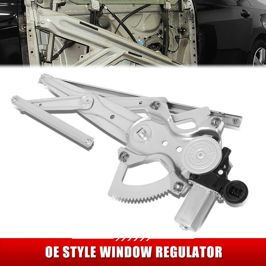 REGULADOR DE VENTANA WINDOW MOTORS & REGULATORS - TOYOTA TACOMA 2005-2015 - FITS REAR RIGHT ON CREW CAB MODELS - METALLIC - BARE STEEL / PLASTIC