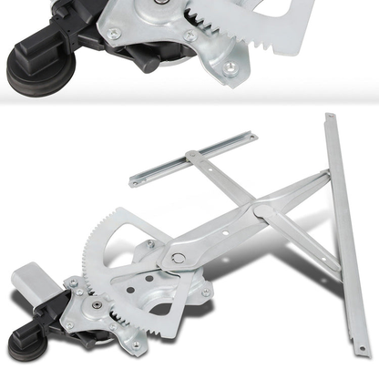 REGULADOR DE VENTANA WINDOW MOTORS & REGULATORS - METALLIC - 05-18 TOYOTA TACOMA CREW CAB REAR/05-15 TOYOTA TACOMA FRONT - METALLIC - BARE STEEL/PLASTIC