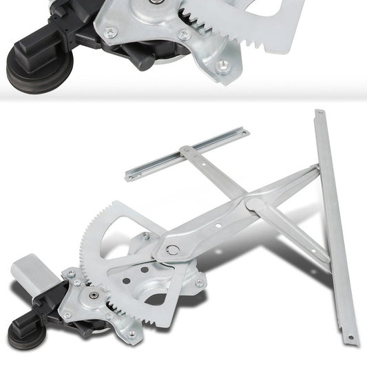 REGULADOR DE VENTANA WINDOW MOTORS & REGULATORS - METALLIC - 05-18 TOYOTA TACOMA CREW CAB REAR/05-15 TOYOTA TACOMA FRONT - METALLIC - BARE STEEL/PLASTIC