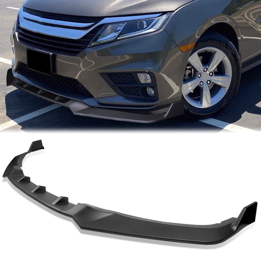 LIP FRONTAL 18-20 HONDA ODYSSEY - REQUIRES DRILLING BUMPER FOR INSTALLATION - 3PC - MATTE BLACK