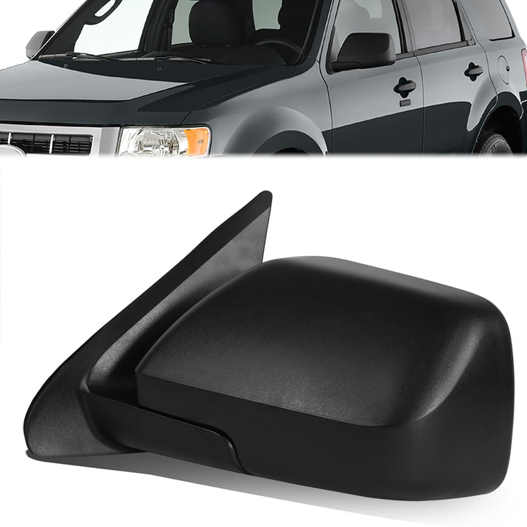 RETROVISOR MIRROR - OE STYLE - FORD ESCAPE 2010-2012 - WITH POWER WITH BLIND SPOT MIRROR WITH HEATED - DRIVER LEFT SIDE - BLACK