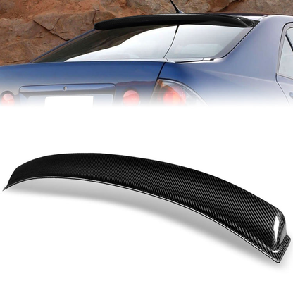 SPOILER CAR ROOF SPOILER - 14-20 LEXUS IS250 IS300 IS350 - FITS SEDAN MODELS - CARBON FIBER BLACK