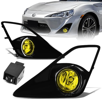 FAROS DE NIEBLA 13-16 SCION FRS - WITH SWITCH, BEZEL - H11 BULB - AMBER