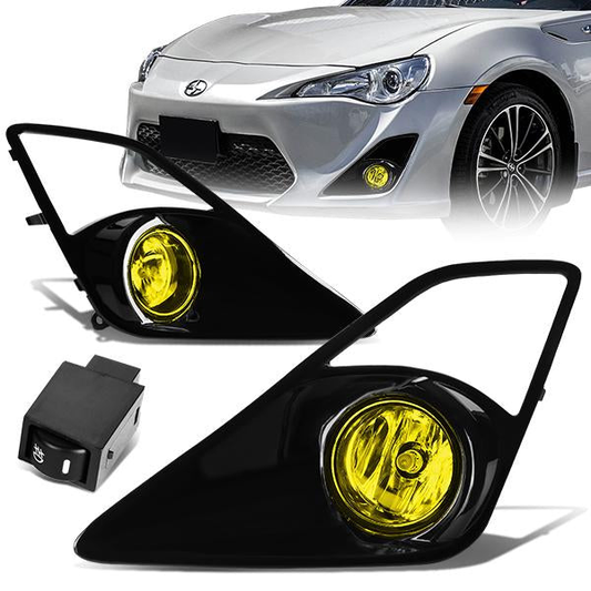 FAROS DE NIEBLA 13-16 SCION FRS - WITH SWITCH, BEZEL - H11 BULB - AMBER