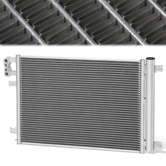 CONDENSADOR CHEVROLET CORVETTE 2014-2019 - ALUMINUM - SILVER