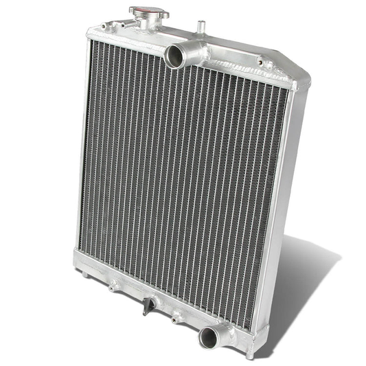 RADIADOR DE ALUMINIO RADIATOR - 2 ROWS - 92-00 HONDA CIVIC / 93-97 DEL SOL / 94-01 ACURA INTEGRA (HALF SIZE) - 42MM