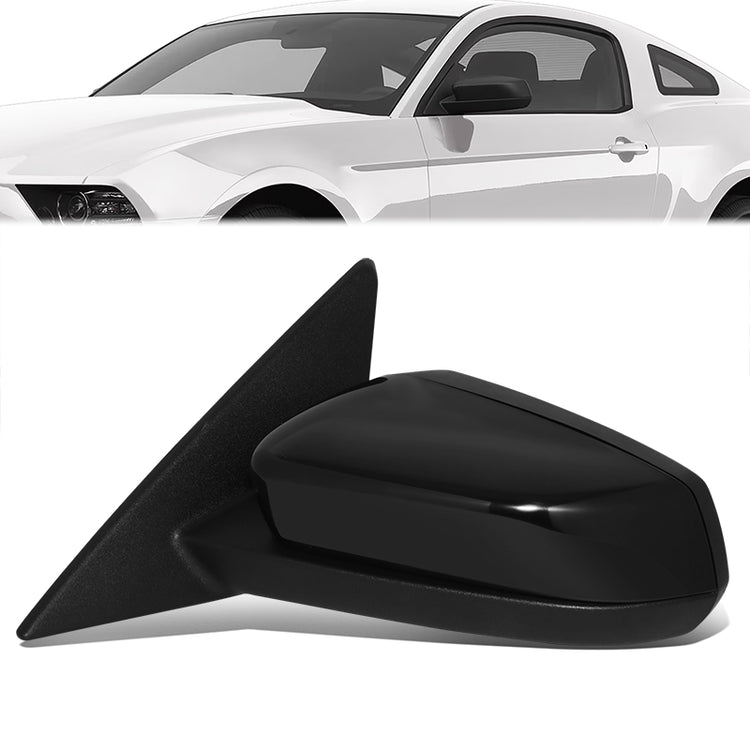RETROVISOR MIRROR - OE STYLE - FORD MUSTANG 13-14 - WITH POWER - DRIVER SIDE - PAINT TO MATCH - BLACK