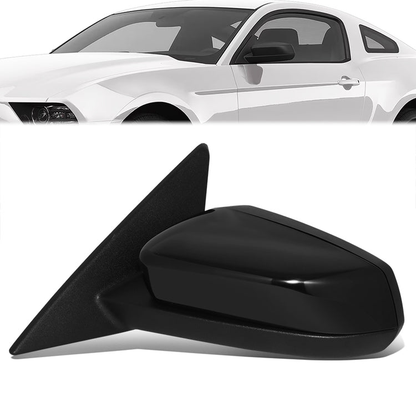 RETROVISOR MIRROR - OE STYLE - FORD MUSTANG 13-14 - WITH POWER - DRIVER SIDE - PAINT TO MATCH - BLACK