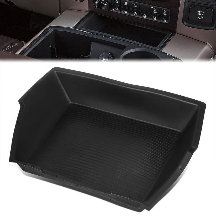 nan FRONT CENTER CONSOLE MAT - 15-19 DODGE RAM 1500 / 16-17 DODGE RAM 2500 - MATTE BLACK