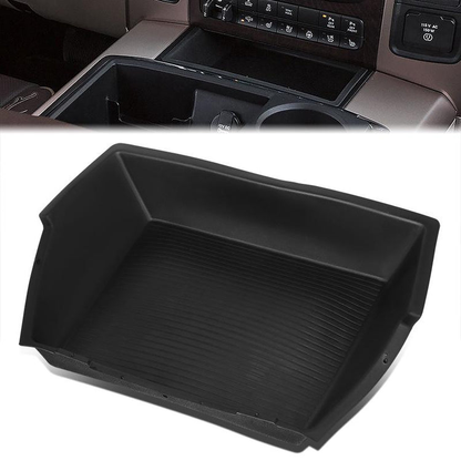 nan FRONT CENTER CONSOLE MAT - 15-19 DODGE RAM 1500 / 16-17 DODGE RAM 2500 - MATTE BLACK
