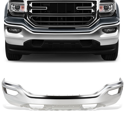 DEFENSA 16-18 GMC SIERRA 1500 ,CHROME,WITHOUT SENSOR HOLE - CHROME