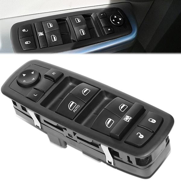 INTERRUPTOR ELEVADOR ELECTRICO 09-10 DODGE JOURNEY / 07-11 DODGE NITRO / 08-12 JEEP LIBERTY - DRIVER SIDE - BLACK
