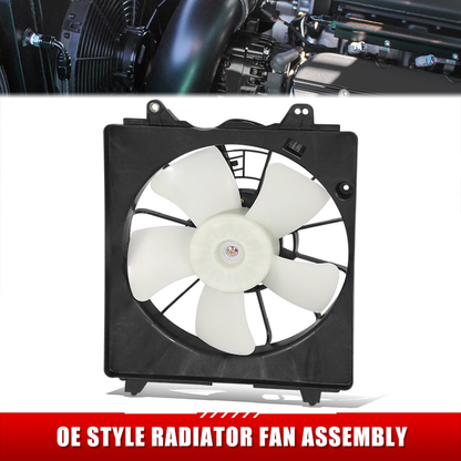 ABANICOS OE STYLE -HD CVIC '06-'11 (CPSDN) RAD.COOLING FAN ASS'Y (2.0) (24D)(AT)
