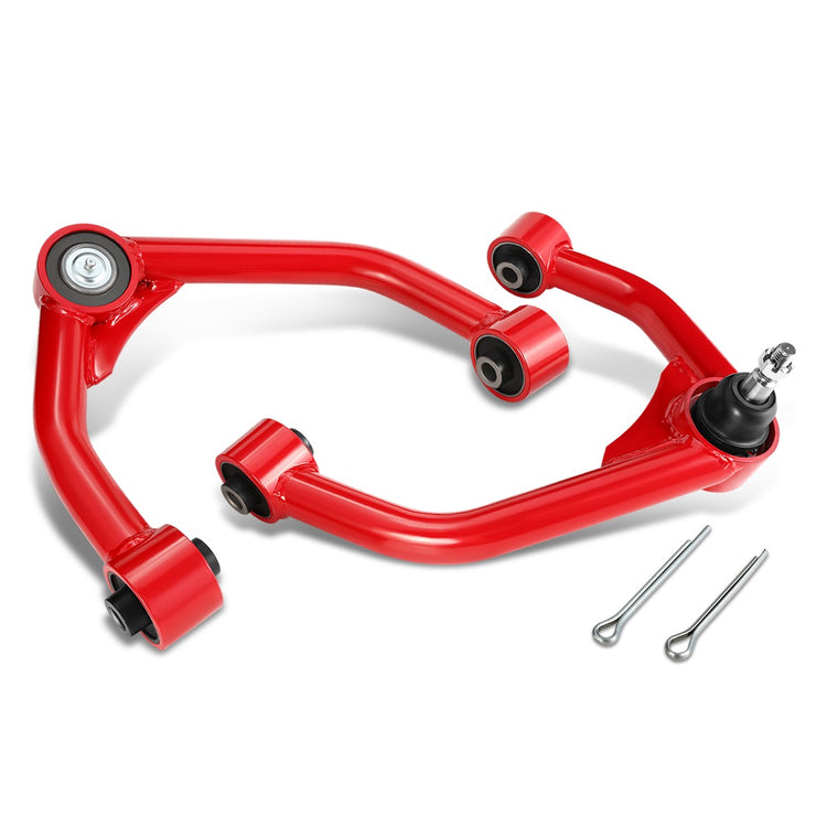 HORQUILLAS 2015-2019 COLORADO CANYON FRONT UPPER CONTROL ARM FOR 2-4" LEVELING KIT, RED+BLACK