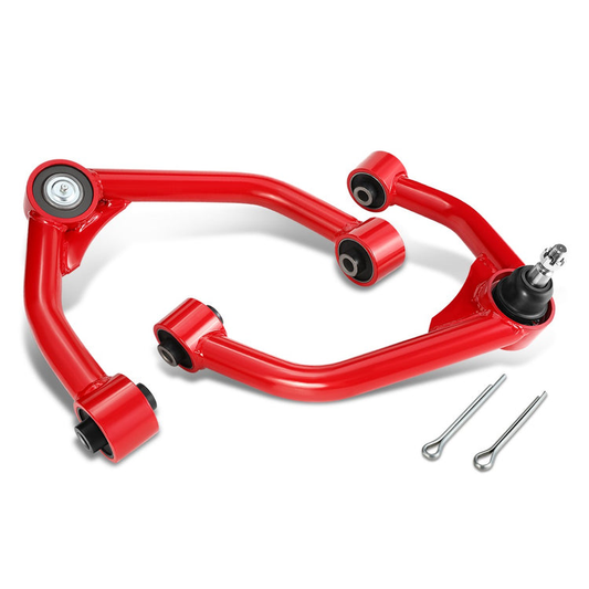 HORQUILLAS 2015-2019 COLORADO CANYON FRONT UPPER CONTROL ARM FOR 2-4" LEVELING KIT, RED+BLACK