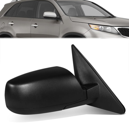 RETROVISOR MIRROR - OE STYLE - KIA SORENTO 11-13 - WITH POWER - PASSENGER SIDE - PAINT TO MATCH - BLACK
