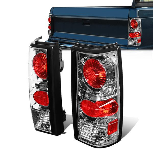 FAROS TRASEROS 82-90 GMC S15 / 82-93 CHEVY S10 / 83-94 GMC S10 BLAZER , S15 JIMMY / 91-93 GMC SONOMA - ALTEZZA - CHROME