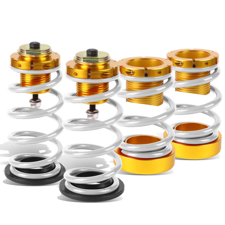 COILOVER 06-11 HONDA CIVIC - GOLD SLEEVE / GOLD TOP / WHITE SPRING