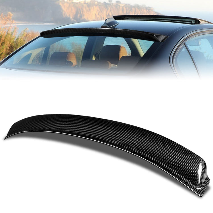 SPOILER CAR ROOF SPOILER - 06-11 BMW 323I 4-DOOR SEDAN / 05-12 BMW 323I 4-DOOR SEDAN / 06 BMW 325XI 4-DOOR SEDAN / 07-12 BMW 328I 4-DOOR SEDAN / 07-08 BMW 328XI 4-DOOR SEDAN / 06 BMW 330I 4-DOOR SEDAN / 06 BMW 330XI 4-DOOR SEDAN / 07-08 BMW 335XI 4-DOOR