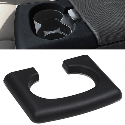 TAPA DE CONSOLA CENTER CONSOLE CUP HOLDER TRIM - 04-14 FORD F-150 - FITS MODELS WITH 40/20/40 BENCH SEATS - BLACK