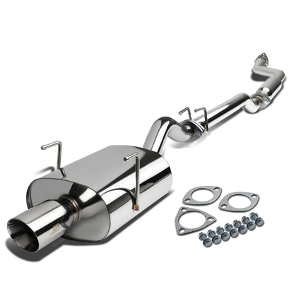 CATBACK CATBACK - STAINLESS STEEL - 03-05 HONDA CIVIC SI EP3 HATCHBACK - OEM STYLE - 4" ROLLED TIP