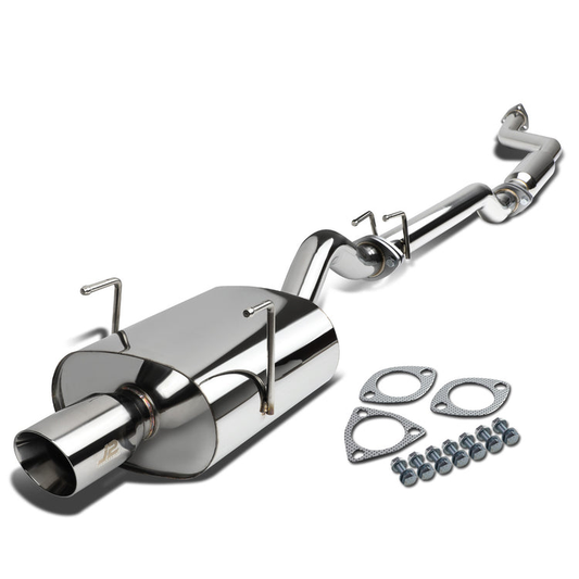 CATBACK CATBACK - STAINLESS STEEL - 03-05 HONDA CIVIC SI EP3 HATCHBACK - OEM STYLE - 4" ROLLED TIP