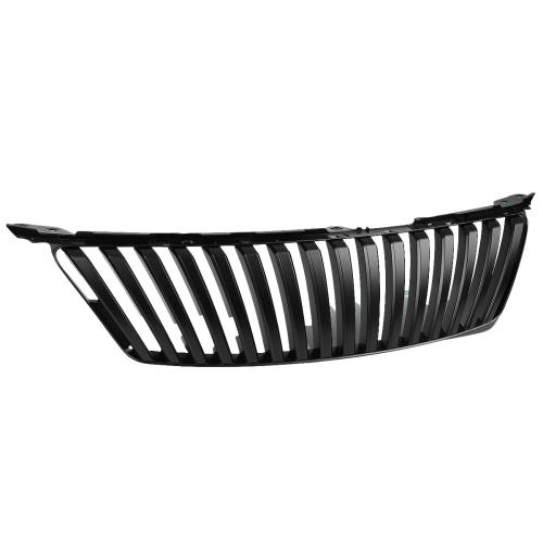 PARRILLA GRILLE - 06-08 LEXUS IS250 , IS350 - VERTICAL FENCE STYLE - ABS - BLACK