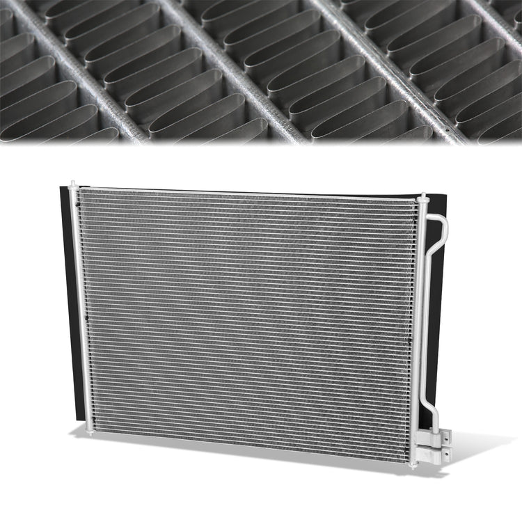 CONDENSADOR FORD E-150 2008-2014 / FORD E-250 2008-2014 / FORD E-350 2008-2014 / FORD E-450 2008-2014 - ALUMINUM - SILVER