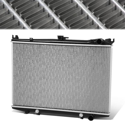 RADIADOR RADIATOR - OEM - 86-94 NISSAN D21 PICKUP / 87-95 NISSAN PATHFINDER / 95-97 NISSAN PICKUP - WITH 1 ROW RADIATOR WITH AUTOMATIC OR MANUAL TRANSMISSION - DPI 145
