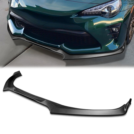 LIP FRONTAL 17-20 TOYOTA 86 - REQUIRES DRILLING BUMPER FOR INSTALLATION - 3PC - MATTE BLACK