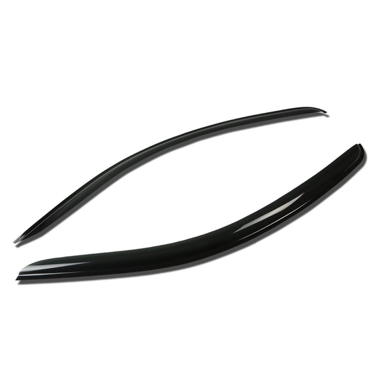 PROTECTOR DE VENTANA WINDOW VISORS - 05-09 FORD MUSTANG 2-DR - DOES NOT FIT CONVERTIBLE MODELS - 2PCS - DARK SMOKE