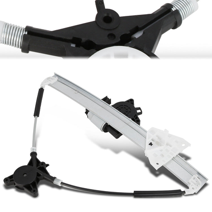 REGULADOR DE VENTANA WINDOW MOTORS & REGULATORS - METALLIC - 03-08 MAZDA 6 - METALLIC - BARE STEEL/PLASTIC