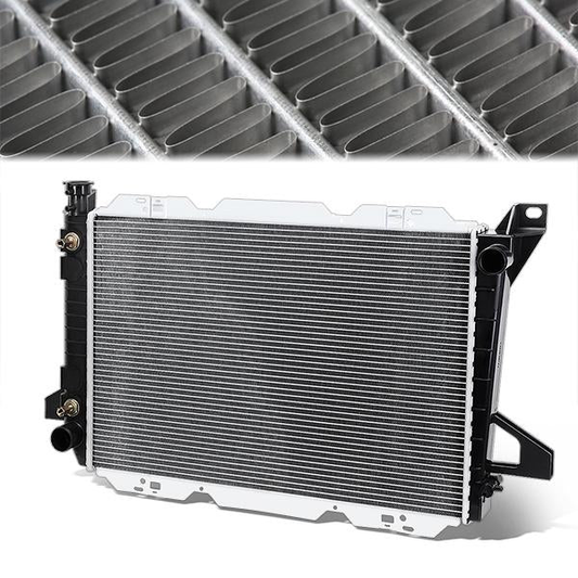RADIADOR RADIATOR - OEM - 85-97 FORD F-250 5.0 5.8 7.5 / 85-97 FORD F-350 5.8 7.5 / 85-96 FORD BRONCO 5.0 5.8 / 85-96 FORD F-150 5.0 5.8 / 88-97 FORD F SUPER DUTY 7.5 / 88-97 FORD F53 7.5 / 1997 FORD F-250HD 5.8 7.5 - FITS AUTOMATIC & MANUAL TRANSMISSION