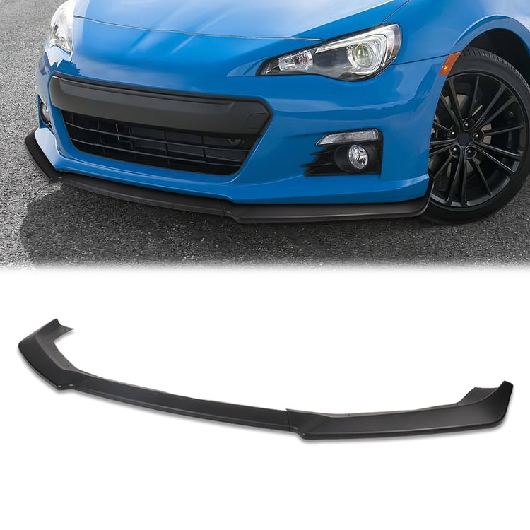 LIP FRONTAL 13-16 SCION FRS - REQUIRES DRILLING BUMPER FOR INSTALLATION - 3PC - MATTE BLACK