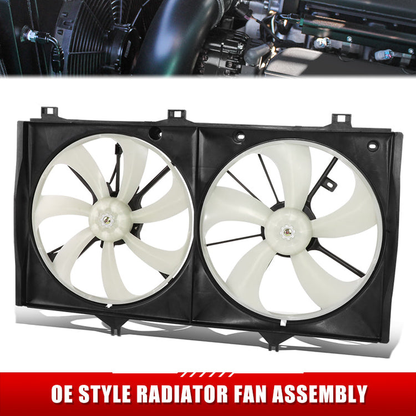 ABANICOS OE STYLE -TOYOTA CAMRY 2007-2009 - 4 CYL ENGINES WITH MANUAL TRANSMISSION