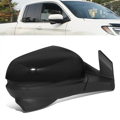 RETROVISOR MIRROR - OE STYLE - HONDA RIDGELINE 17-23 - WITH POWER WITH CAMERA - PASSENGER SIDE - PAINT TO MATCH - BLACK