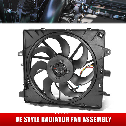 ABANICOS OE STYLE -CADILLAC ATS 2013-2016 / CADILLAC CTS 2014-2016 2.0L, 3.6L WITH EXTRA CAPACITY COOLING