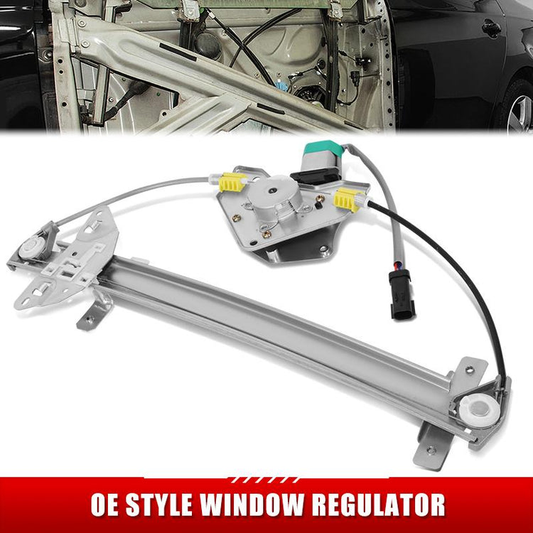 REGULADOR DE VENTANA WINDOW MOTORS & REGULATORS - DODGE DAKOTA 2000-2004 / DODGE DURANGO 1998-2003 - CREW CAB - METALLIC - BARE STEEL / PLASTIC