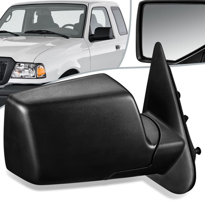 RETROVISOR MIRROR - OEM - 06-07 MAZDA B2300, B3000, B4000 / 06-11 FORD RANGER - POWERED - TEXTURED - BLACK - RIGHT