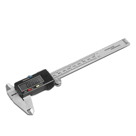 HERRAMIENTAS DNA LOGO - 6" - STAINLESS STEEL - LCD DISPLAY - GREY