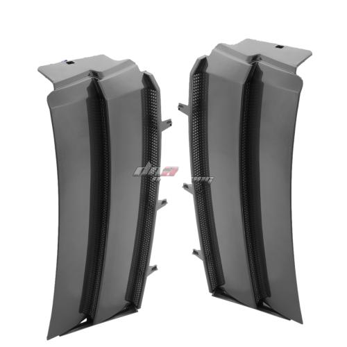 PARRILLA GRILLE - 03-12 RANGE ROVER - SIDE VENT - BOLT ON - FITS L322 MODELS ONLY - GRAY / SILVER