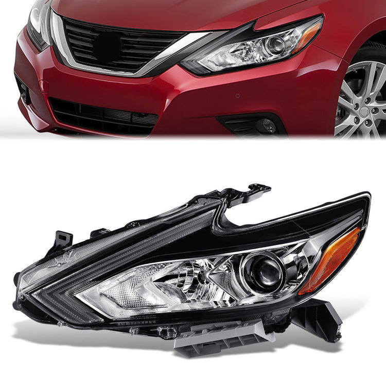FAROS OE STYLE - 16-18 NISSAN ALTIMA - FITS MODELS WITH FACTORY HALOGEN HEADLIGHTS ONLY - H11 LOW BEAM / H9 HIGH BEAM / 168 SIDE MARKER / 7444NA TURN SIGNAL - LEFT