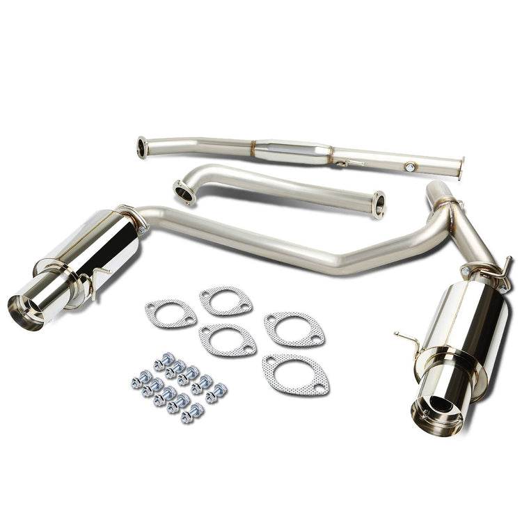TUBERIA CATBACK CATBACK - 03-08 HYUNDAI TIBURON 2.0L - SINGLE TIP - STAINLESS STEEL
