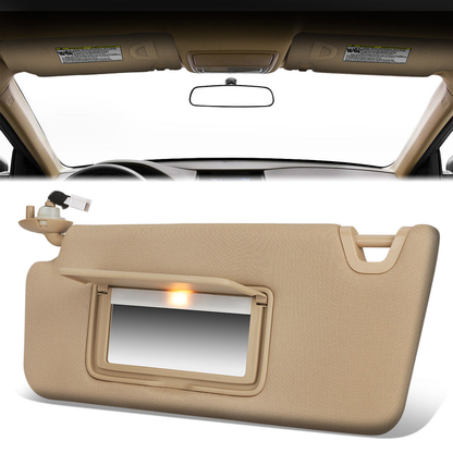 nan SUN VISOR - 08-12 HONDA ACCORD - TAN