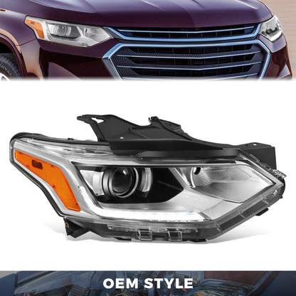 FAROS OE STYLE - 18 CHEVY TRAVERSE - HEADLIGHT OEM - RIGHT SIDE