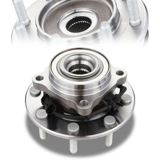 MASA DE RUEDA WHEEL HUBS & BEARINGS - CHEVROLET SILVERADO 3500 2001-2006 / GMC SIERRA 3500 2001-2006 - RWD WITH HEAVY DUTY SUSPENION / 9,900 GVWR