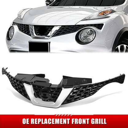 PARRILLA GRILLE - DS JUK 11-12/13-14/15-18/ GRILLE ASS'Y 15-18/ MAT-BLACK W/CHROME MOULDING/ W/O AROUND VIEW MONITOR CAMERA/ (S|SL|SV)